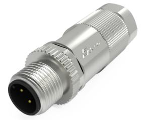  pin type quick plug terminal connector, crimping and shielding 